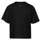 WT04 Boxy Tee (Black, Women's) - black