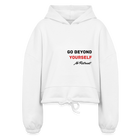 WH02 Hi-lo Hoodie (White, Women's) - white