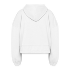 WH02 Hi-lo Hoodie (White, Women's) - white