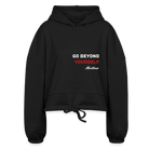 WH02 Hi-lo Hoodie (Black, Women's) - black