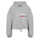 WH02 Hi-lo Hoodie (Heather Grey, Women's) - heather gray