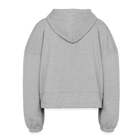 WH02 Hi-lo Hoodie (Heather Grey, Women's) - heather gray